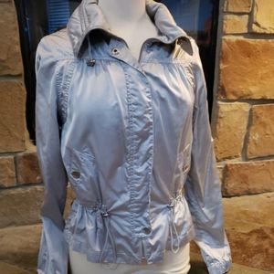 Y2k- Guess Jeans nylon windbreaker w hood
